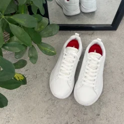 MBT Sko Til Ældre|Hvide Sneakers Dame*Hvid Ren Lace up sko fra