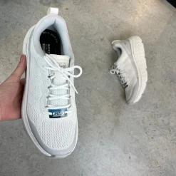 Skechers Sko På Tilbud*Hvid herre sko med Max Cushioning