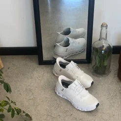 Skechers Knyster - Hallux Valgus|Leddegigt*Hvid Slip-Ins sko med masser af støddæmpning