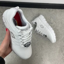 Skechers Leddegigt|Hælsporer*Hvid work med memory foam