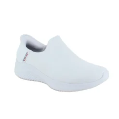 Skechers Leddegigt|Hælsporer*Hvid skind slip-in sko fra