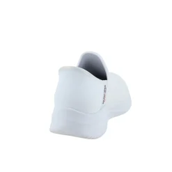 Skechers Leddegigt|Hælsporer*Hvid skind slip-in sko fra