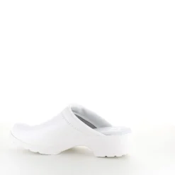 Sygeplejebutikken Hvide Træsko|Billige Træsko*Hvid skind træsko i god kvalitet