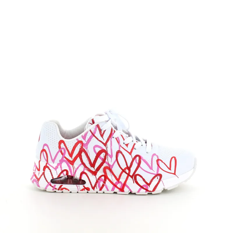 Skechers Leddegigt|Hælsporer*Hvid sko fra med flotte detaljer