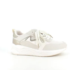 Sygeplejebutikken Sko På Tilbud*Hvid sommersko med sølv effekter