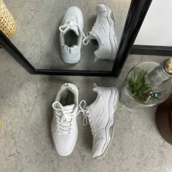 Sygeplejebutikken Sommersko Dame|Hvide Sneakers Dame*Hvide kondisko med svangstøtte