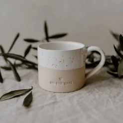 Sygeplejebutikken Gaver Til Sundhedspersonalet*Ingen dårlige dage - Håndlavet keramik kop med hank