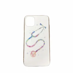 Sygeplejebutikken Telefon Covers*iPhone cover med stetoskop print til iPhone 11