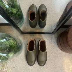 Woden Gummistøvler*Klassisk grøn gummistøvle med kort skaft