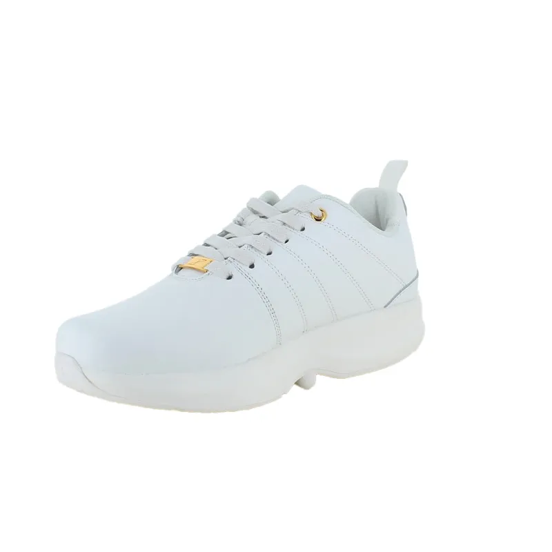 GaitLine Leddegigt|Hælsporer*Klassisk hvid læder sko fra