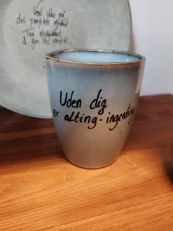 Sygeplejebutikken Gaver Til Sundhedspersonalet*Kop kaffe til dig, brune nuancer