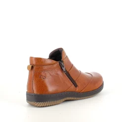 Green Comfort Kort Støvle Dame|Vinterstøvler Damer*Kort støvle i brun skind fra