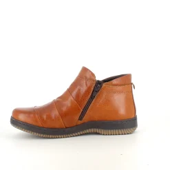 Green Comfort Kort Støvle Dame|Vinterstøvler Damer*Kort støvle i brun skind fra