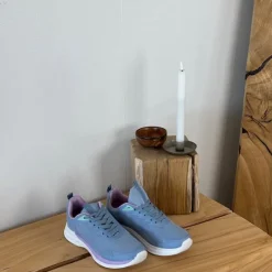 Sygeplejebutikken Sko På Tilbud*Lavendelblå, åndbar sko med let svangstøtte