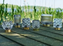 Speedtsberg Gaver Til Sundhedspersonalet*LED-lampe med bobler – Elegant design i gråt glas