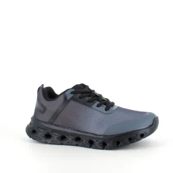 Sygeplejebutikken Kondi Sko|Stødabsorberende Sko*Let damesko i sortgrå med EVA-sål og snørelukning – åndbar PU/mesh