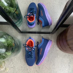 Sygeplejebutikken Kondi Sko|Stødabsorberende Sko*Lette sko i navy med stødabsorberende sål