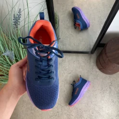 Sygeplejebutikken Kondi Sko|Stødabsorberende Sko*Lette sko i navy med stødabsorberende sål