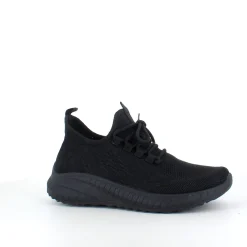 Sygeplejebutikken Knyster - Hallux Valgus|Sommersko Dame*Letvægts sort slip-on sko