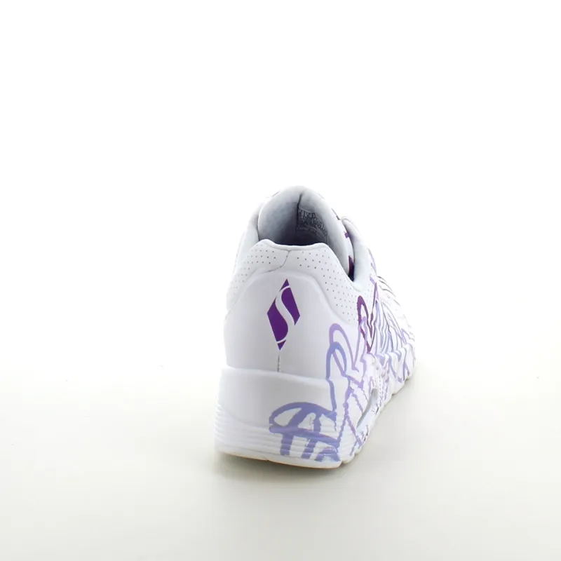 Skechers Sko På Tilbud*Lilla farvede hjerte sko fra