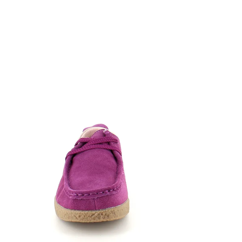 Sygeplejebutikken Sko På Tilbud*Lilla ruskindssko med rågummisål