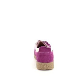 Sygeplejebutikken Sko På Tilbud*Lilla ruskindssko med rågummisål