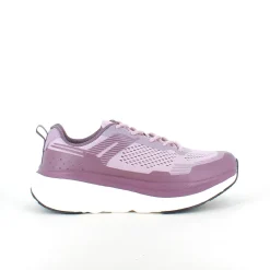 Sygeplejebutikken Sommersko Dame|Sko Til Brede Fødder Og Høj Vrist*Lilla, stødabsorberende sko i åndbart mesh.