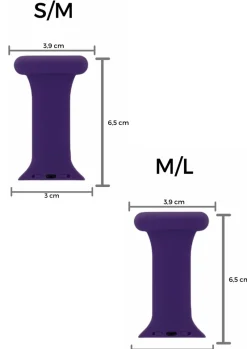 Sygeplejebutikken Silikonesygeplejeure|Gaver Til Sundhedspersonalet*Lilla sygepleje silikone rem til Apple Watch