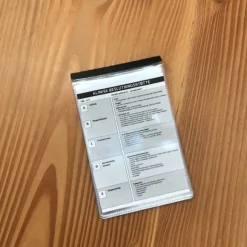 Sygeplejebutikken Lommetilbehør*Lommearkiv 12 x 8 cm