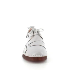 Sygeplejebutikken Sko På Tilbud*Lys beige skind snøresko med god stødabsorbering