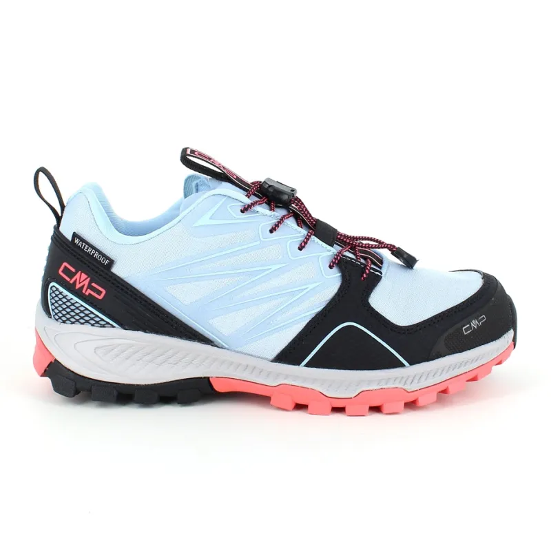 CMP Knyster - Hallux Valgus|Diabetes Fødder*Lyseblå løbesko fra med pink og sorte detaljer