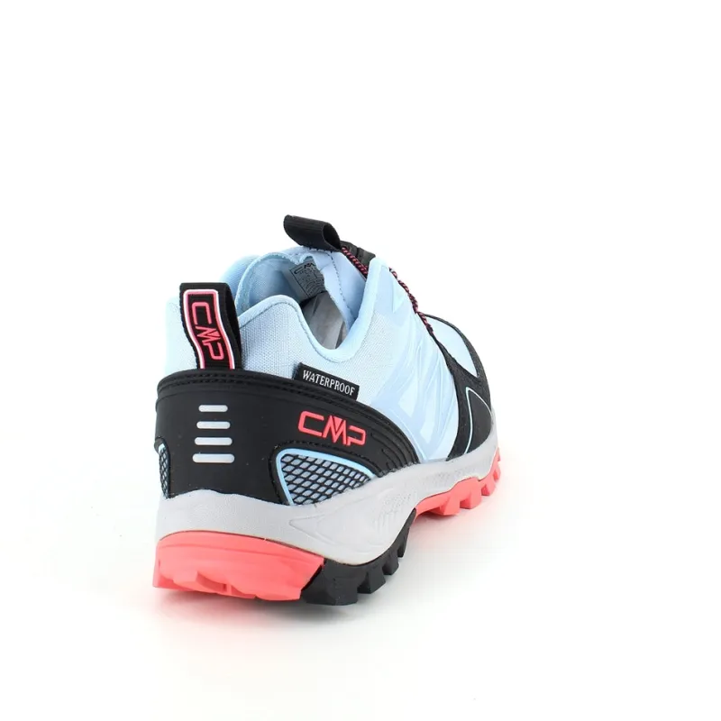 CMP Knyster - Hallux Valgus|Diabetes Fødder*Lyseblå løbesko fra med pink og sorte detaljer