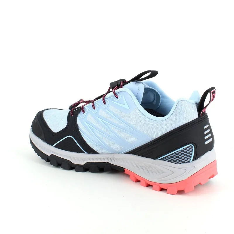 CMP Knyster - Hallux Valgus|Diabetes Fødder*Lyseblå løbesko fra med pink og sorte detaljer