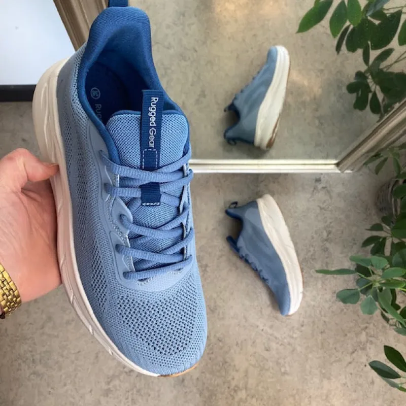 Sygeplejebutikken Sommersko Dame|Overgangssko*Lyseblå åndbar sko med god bredde