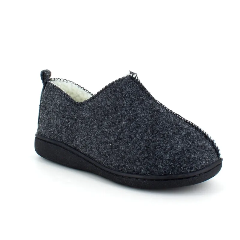 Sygeplejebutikken Hjemmesko|Sko På Tilbud*Meget blød og behagelig mørkegrå hjemmesko