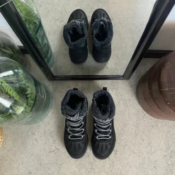 Merrell Kort Støvle Dame|Vinterstøvler Damer*termostøvler med isolering i sort