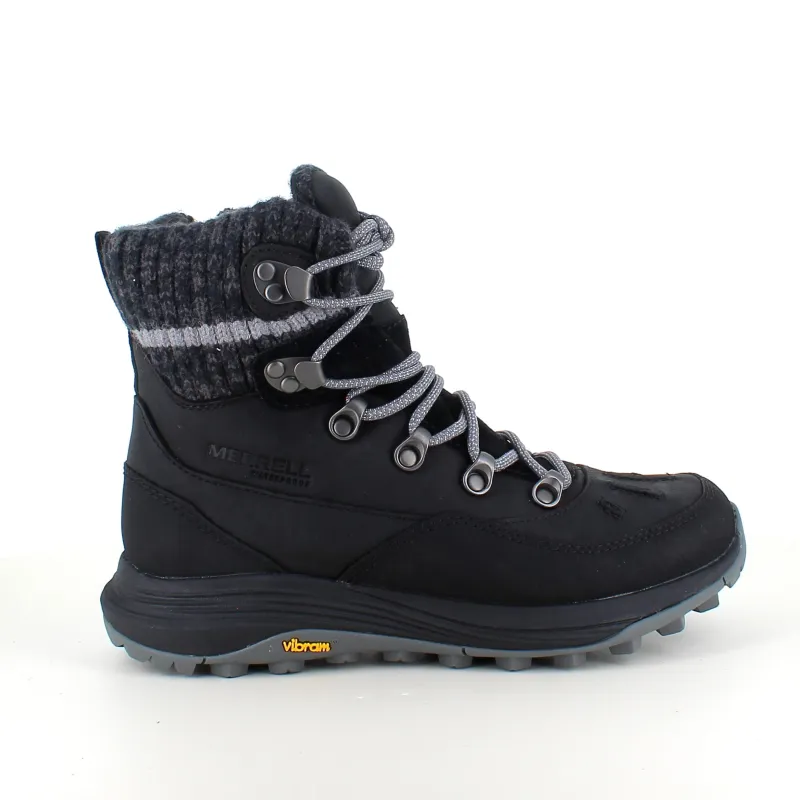 Merrell Kort Støvle Dame|Vinterstøvler Damer*termostøvler med isolering i sort