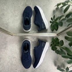 Endurance Sko På Tilbud*Mørk Blå ComfortFit sneakers fra