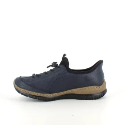 Rieker Diabetes Fødder|Sommersko Dame*Mørkeblå slip-on sneakers