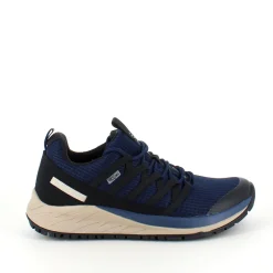 Green Comfort Overgangssko|Sko Til Brede Fødder Og Høj Vrist*Mørkeblå vandtæt sko fra med masser af svangstøtte