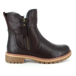 Sygeplejebutikken Sko På Tilbud*Mørkebrun vinterstøvle med foer og smarte detaljer