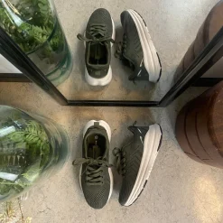 Endurance Knyster - Hallux Valgus|Hælsporer*Mørkegrøn åndbar sko fra med effektiv stødabsorbering