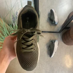 Endurance Knyster - Hallux Valgus|Hælsporer*Mørkegrøn åndbar sko fra med effektiv stødabsorbering