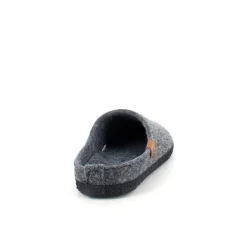 Whistler Knyster - Hallux Valgus|Diabetes Fødder*Mørkgrå filtet hjemmesko med svangstøtte