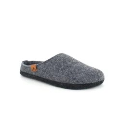 Whistler Knyster - Hallux Valgus|Diabetes Fødder*Mørkgrå filtet hjemmesko med svangstøtte