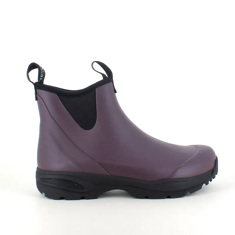Green Comfort Gummistøvler|Overgangssko*Mørklilla gummistøvle med svangstøtte fra .