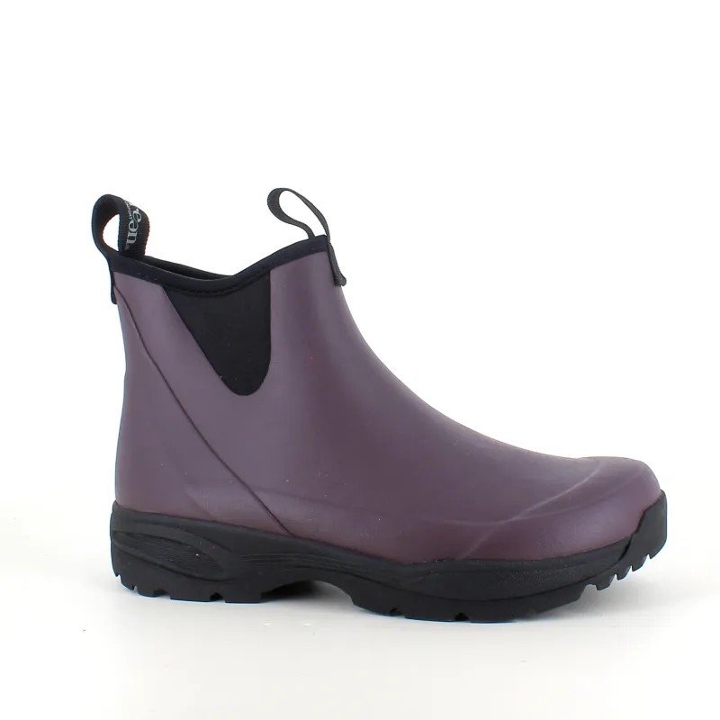 Green Comfort Gummistøvler|Overgangssko*Mørklilla gummistøvle med svangstøtte fra .