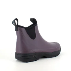 Green Comfort Gummistøvler|Overgangssko*Mørklilla gummistøvle med svangstøtte fra .