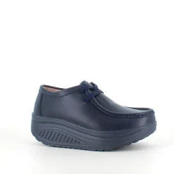 Sygeplejebutikken Leddegigt|Hælsporer*Navy skindsko med gængesål og svangstøtte