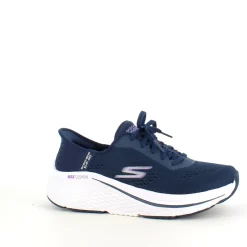 Skechers Knyster - Hallux Valgus|Leddegigt*Navy Slip-ins fra med snørre og Max Cushion bund